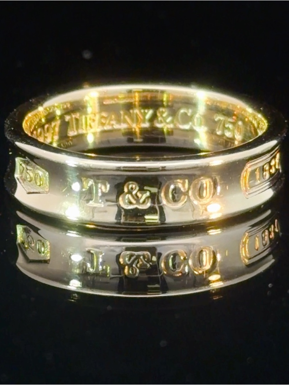 Tiffany & Co. 1837 Engraved Band - Yellow Gold